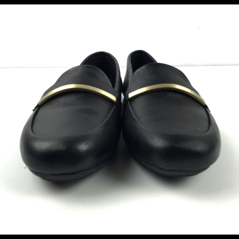 Calvin Klein Lilliana Pebble Grain Womens Loafers